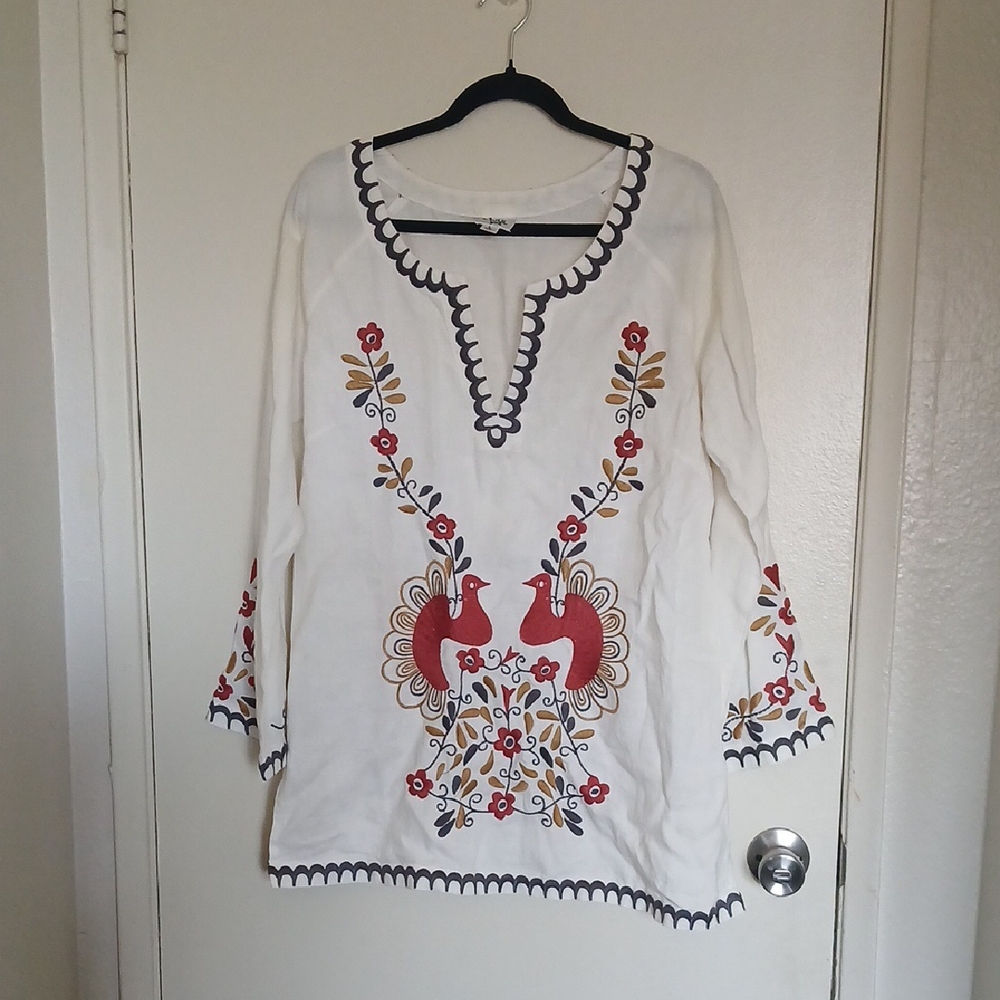 Ivy Jane Long Sleeve Top Size L